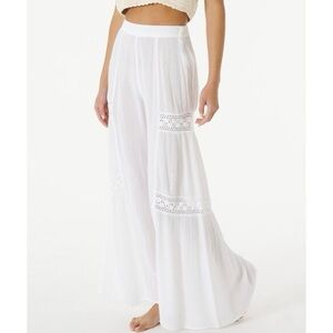Rip Curl White Flowy Pants